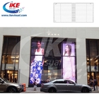 P5 Outdoor Transparent Glass LED Screen Display Fixed IP65 Waterproof