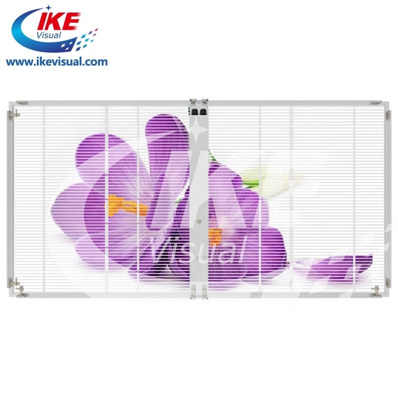 Indoor Transparent LED Video Wall P10 IP40 Full Color Big LED Window Display