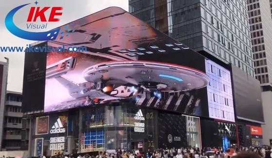 Full Color Outdoor LED Display Screen Untuk Video TV Live Streaming 36 Bit